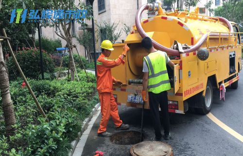 上海奉贤区四团镇雨污管道清淤疏通